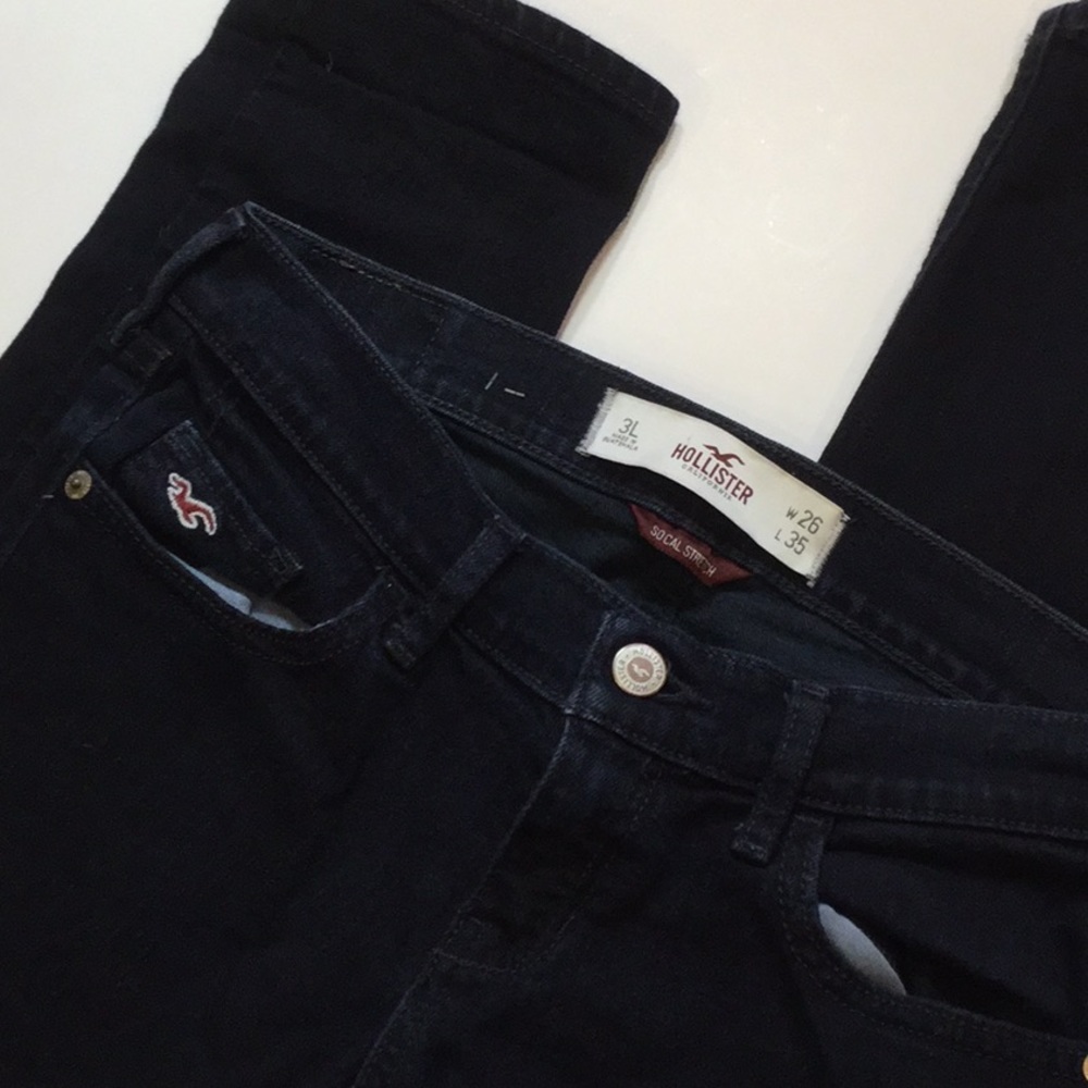 3long! Hollister social stretch jeans 26/35
